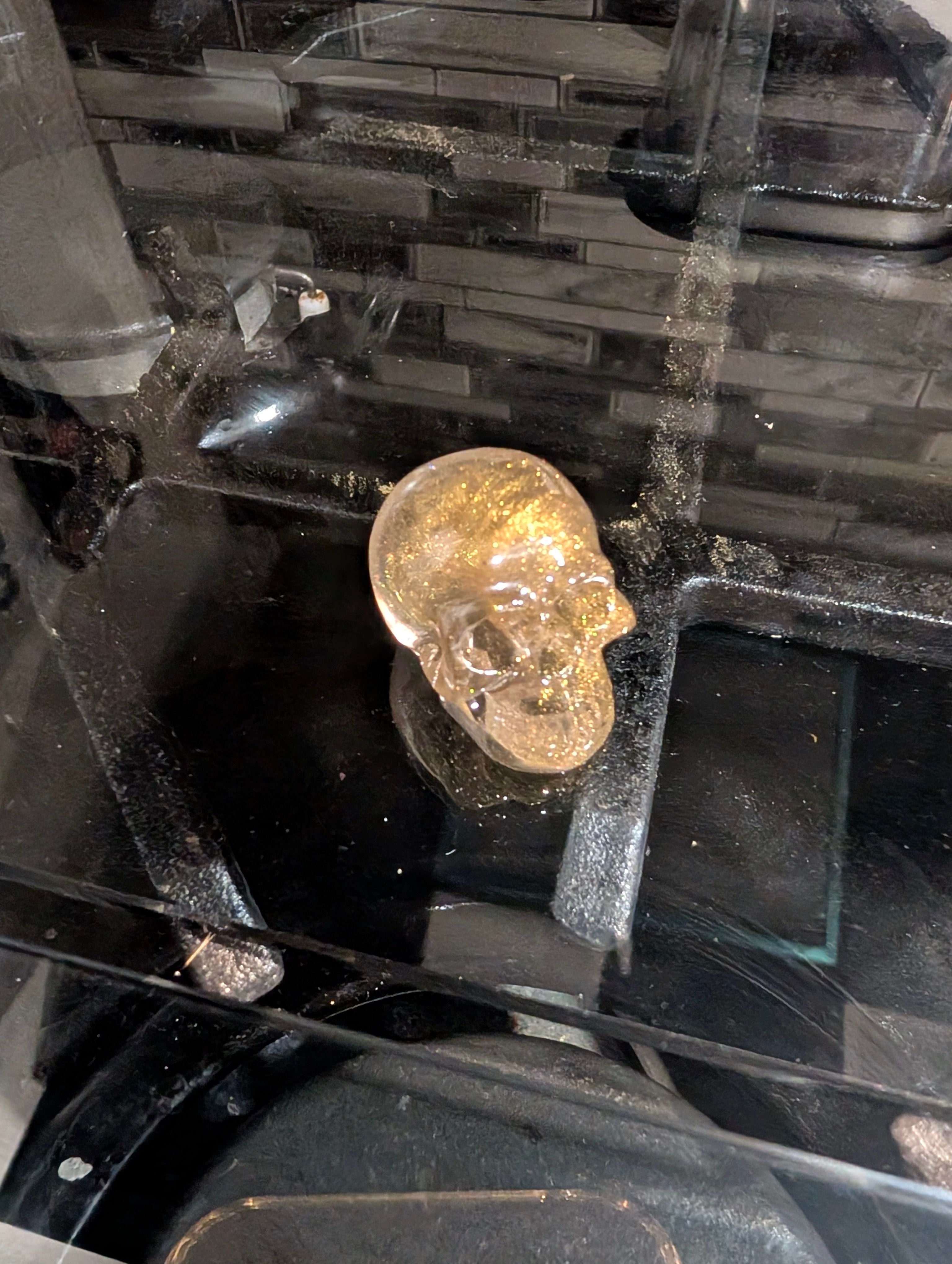 Mini Resin Skull | Handmade Epoxy Décor